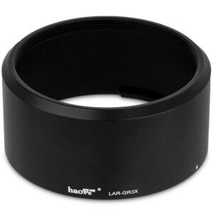 [미국배송] GT-2 GW4 와이드 컨버전 렌즈를 위한 RICOH GR3X /GRIIIX HDF 디지털 컴팩트 카메라용 HAOGE LAR-GR3X 렌즈 49MM UV 필터 어댑터 링이 GA-2를 대체합니다