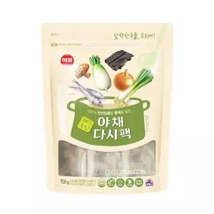 다시팩 X 야채 2개 사조해표 150g