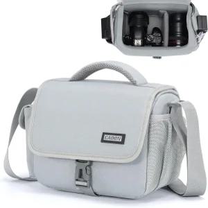 니콘 캐논 소니 DSLR SLR 미러리스 카메라 및 렌즈에 호환되는 CADeN 가방 케이스 숄더 크로스바디 백 1.0