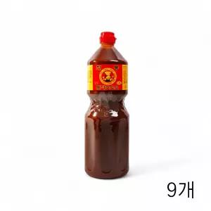 하나식품 돈가스소스 돈카츠 일식소스 경양식 1.8Kg X 돈까스소스 대용량 9개 업소용
