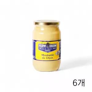 X 머스타드 훈제치킨 치킨소스 르네디종 샐러드소스 핫도그소스 겨자 드레싱 850g 6개