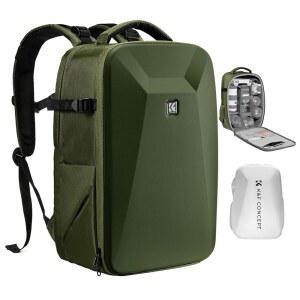 CONCEPT 카메라 하드쉘 수납 공간 노트북 15 가방 백팩 사진 DSLR 6인치 15