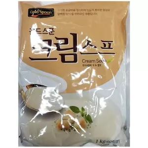 스프 크림 에스비 1kg 즉석 조리 식품 업소용 식당용 에스비 크림스프 스프