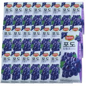 델몬트 드링크 포도 190ml x24팩
