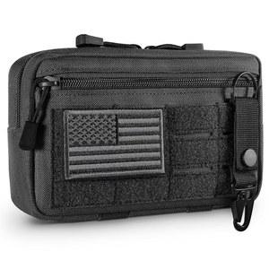 FRTKK TACTICAL MOLLE 관리자 유틸리티 EDC 모듈식 수평 공구 파우치