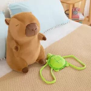 거북이가방 애착 20cm 귀여운 큰인형 카피바라인형 말하는카피바라인형