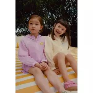 ZARA 경량 라벨 레인코트 - 노랑 426957