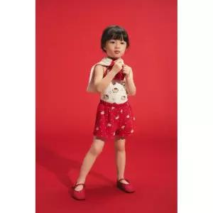 ZARA 2-6세용 HELLO KITTY ⓒ SANRIO 프린트 스윔수트 - 크림 / 레드 426969