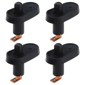 마이크로 트레이더스 4Pcs 실내 도어 라이트 스위치 교체 PRC8548 랜드로버 디펜더 잼 12V 자동차 액세서리와 호환됨