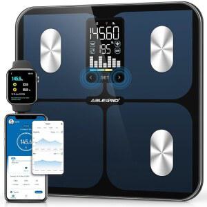 체중계, 디지털 체지방계, LED 칼럼 트렌드 디스플레이, BMI, 근육량, 체형, APP 프리 모드 사용자를 위한 정확한 가정용 400파운드