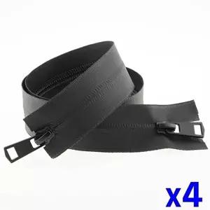 고품질 TBZ 방수지퍼 워터프루프지퍼 150cm x4개 자켓지퍼 지퍼수선 의류부자재 의류지퍼 WFM3XNZ