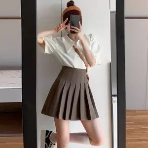 스커트 치마 여성 테니스 이너 쇼츠 미니 주름