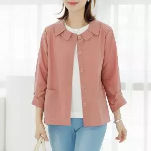 [하프클럽/](~99size)벨린레이어드카라자켓 OUE3003