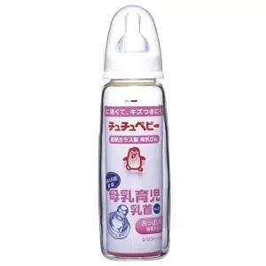 고품질 (쭈쭈베이비)모유육아유리젖병 (240ml) 젖꼭지 아기용품 출산용품 W015856