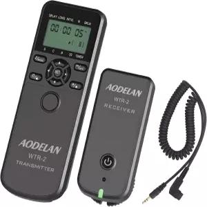 AODELAN 무선 인터벌미터 머 리모컨 소니 A99 A77II A77 A33 A55 A57 A00 A200 A500 A850용 롱 익스포저