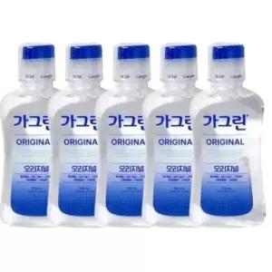 구강위생 세정 구강 청결 액체 가글 용액