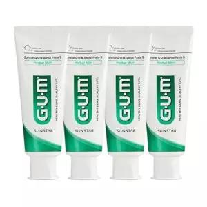 GUMGUM 선스타검덴탈페이스트에스 임플란트 관리 후 치과 미백 저자극 치약 4개