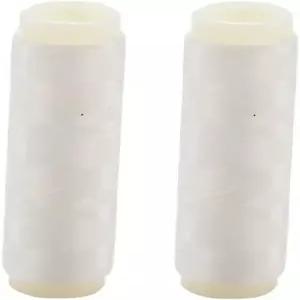 연어 메기 농어 끈 미끼 키퍼 실 모노필라멘트 낚싯줄 낚시를 위한 2개의 PCS 흰 0.1/0.2mm 656피트 보이지