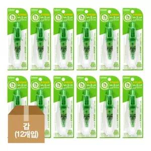 WL 바르네 수정테이프 노크식 BCT-0456 -갑 12개입  WFLQT96