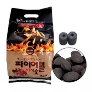 야자숯불쏘시개세트 1 코코넛숯 착화탄 캠핑 바베큐용