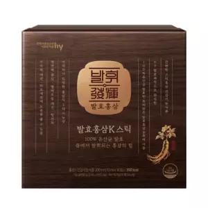 유산균 6년근 홍삼 스틱 30포 1개월분 음료 효도선물 홍삼순액 액기스