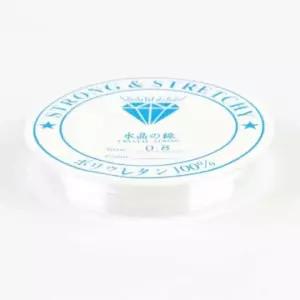 삼랴 늘어나는낚시줄 0.8cm 투명 비즈공예와이어 비즈팔찌만들기