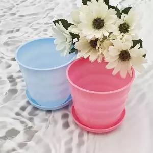 [골드스마일]플라스틱화분 다육이 작은 칼라 미니화분 화분