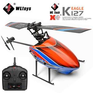 WLTOYS XKS K127 4채널 자이로스코프 RC 헬리콥터 2.4G 무선 조종