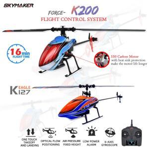 WLTOYS K127 2.4GHZ 4채널 자이로스코프 RC 헬리콥터 무선 조종 항공기