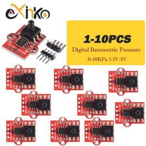 1-10pcs 디지털 기압 센서 모듈 0-40KPa 수위 컨트롤러 보드 액체 유량 HX710B