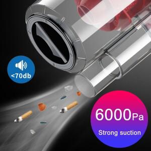 150W 미니 차량용 진공 청소기 6000Pa 30000rpm 핸드헬드 무선 충전 모델 고출력 소형 및 가정용 실내