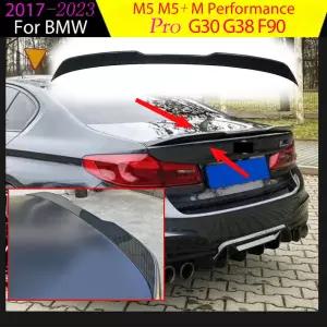 BMW G30 G38 F90 M5 + M 성능 프로 스타일 2072023 플레이트 바디 키트 튜닝 자동차 부품 용 뒷 트렁크