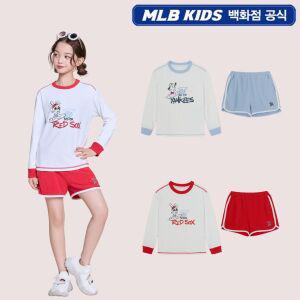 [AK분당점] [MLB KIDS] 스트릿 서핑 바크&바니 래쉬가드 팬츠 세트 7ASWB0763