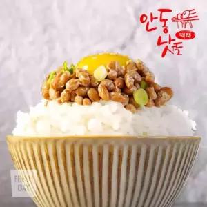 국산콩 안동낫또 생청국장 백태 16개 49.5g 개