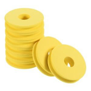 50/100개 낚싯줄 스풀 EVA 폼 낚시 와인딩 보드 플레이트 플라이 장비 정리함 보관함 정리함 2.24인치