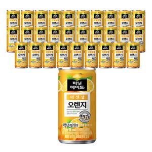 미닛메이드 에센셜 오렌지, 175ml, 30개