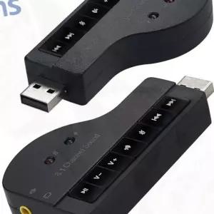 USB 사운드카드 오디오컨버터 8채널 마이크스피커
