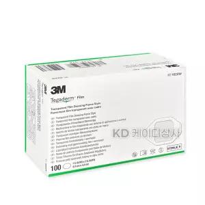 3M 테가덤 1622W 4.4cmX4.4cm 100매 투명 방수 반창고