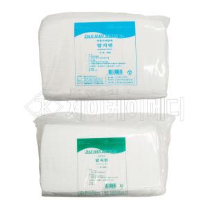 대한위재 절단솜(4×4/24)450g/사각솜/탈지면/거즈/깍두기거즈/화장솜/병원용솜