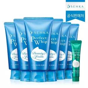 [센카] 퍼펙트휩 120g 6개 + 카밍 시카 15g