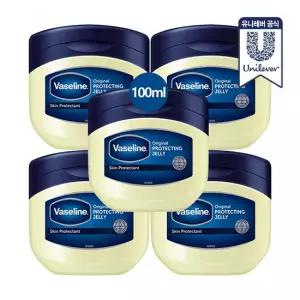바세린 퓨어스킨젤리 100ml 5개