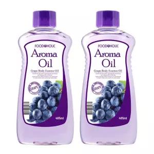 [푸드어홀릭](2개)푸드어홀릭 아로마오일 포도 465ml/리치