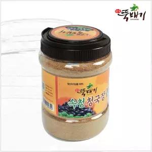 (옛맛뚝배기)국산 검은콩 청국장 분말(속청(검은콩)청국장분말1kg)서리태
