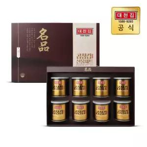 대천김 명품 곱창김 캔김 선물세트 30g × 8캔
