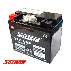YTX14-BS 대응용-소롱배터리YTX12-BS(12V12A) SOLONG밧데리