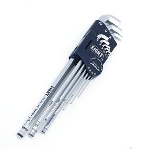 일본 EIGHT 초정밀 롱 육각렌치 세트 TTS-9 (1.5~10mm)