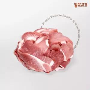 (일간고기)(냉장) 국내산 한돈 전지(앞다리살) 불고기용 500g