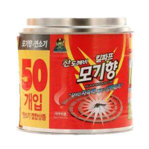 [신세계몰]산도깨비 킬파프 대용량 캠핑 낚시 모기향 50개입 연소기 결합상품