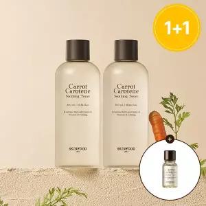 [스킨푸드][1+1]캐롯 카로틴 수딩 토너 300ml + (증정) 토너14ml
