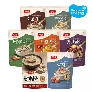 [동원] 양반 파우치죽 420g x10개 7종 중 택1